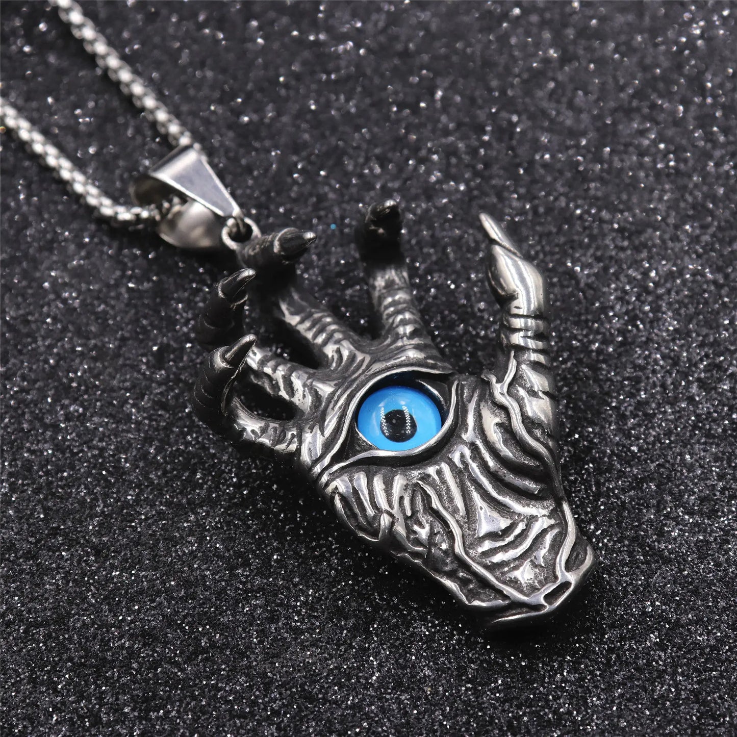 Hamsa Hand Devil Eye Of Horus Necklace