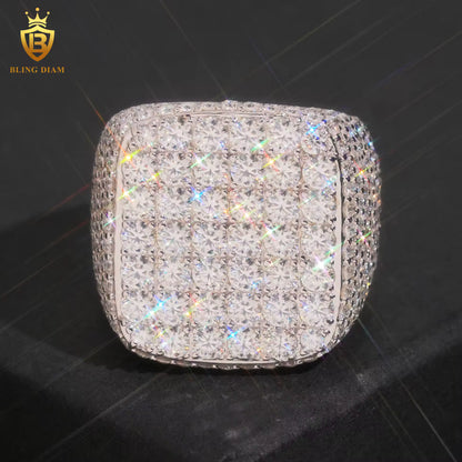 Iced-out ring
