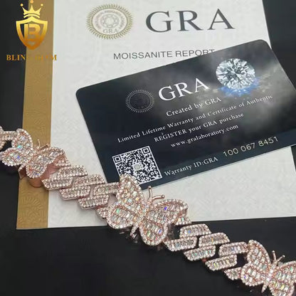 Rose Gold Butterfly Bracelet