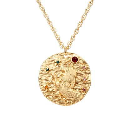 Zodiac Pendant Necklace