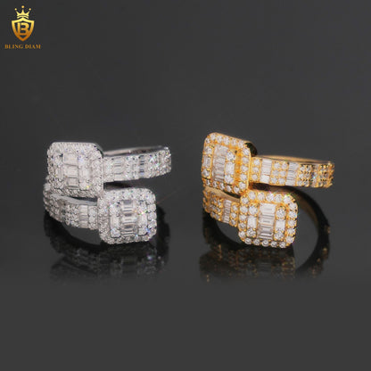 Moissanite ring