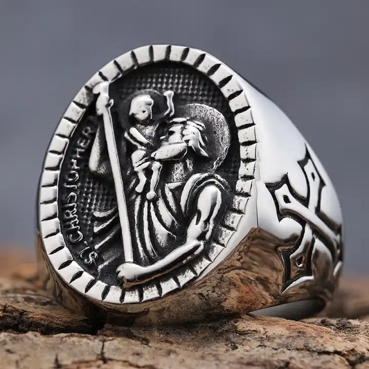 Saint Christopher Ring