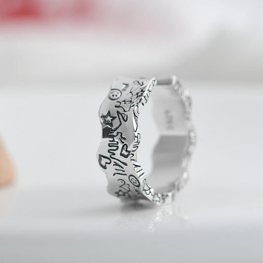 Wave Design ring