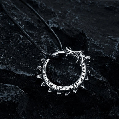 Ouroboros Dragon Necklace