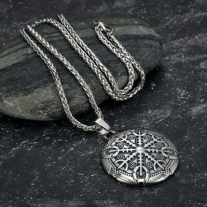 Vegvisir Compass Pendant
