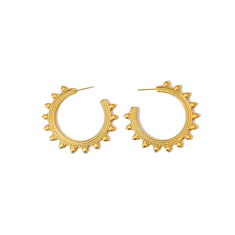 Gold Hoop Earrings