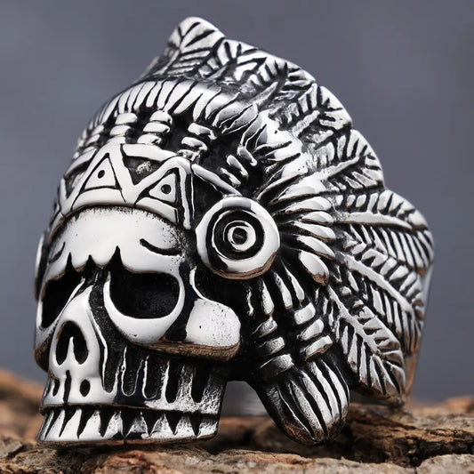 Bold Skull Ring