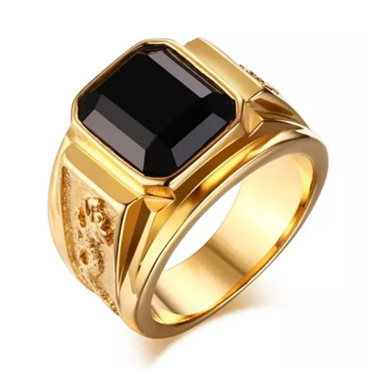 Obsidian Majesty Ring