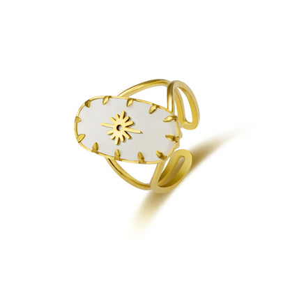 Gold Emerald Ring