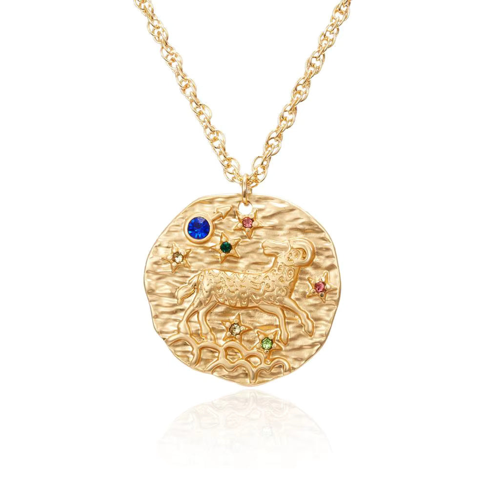 Zodiac Pendant Necklace