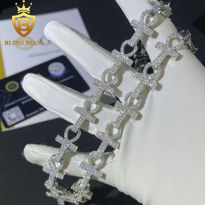 Double With Dainty Cross Chain