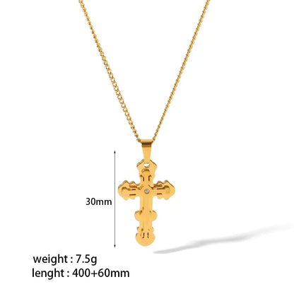 Gold Cross Necklaces