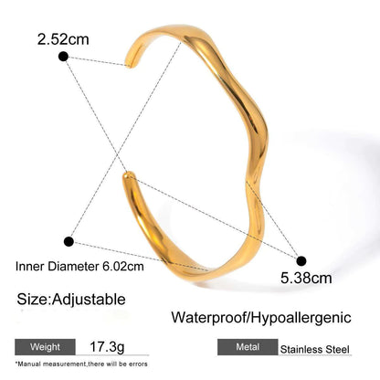 Cuff Bangle Bracelet