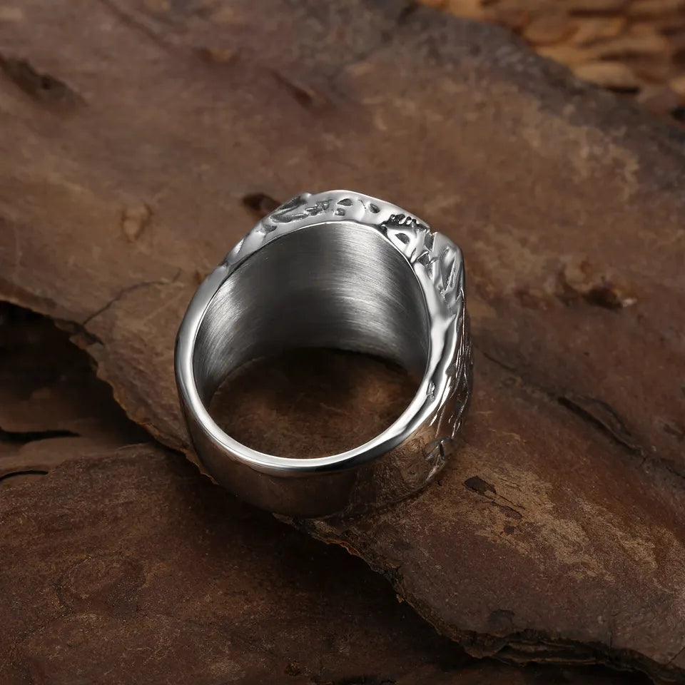 Bold Cross Ring