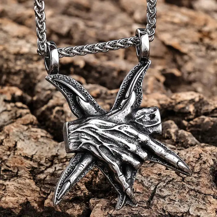 Vampire Hand Necklace