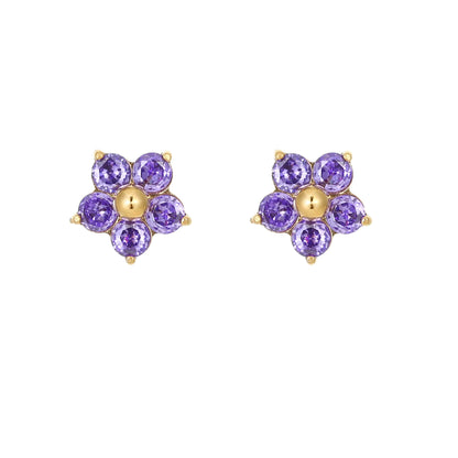 Tiny Flower Earrings