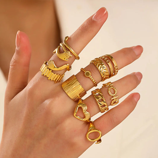 Irregular Opening Rings