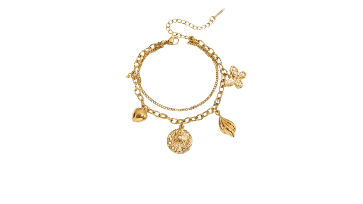 Summer Multi Charm Bracelet
